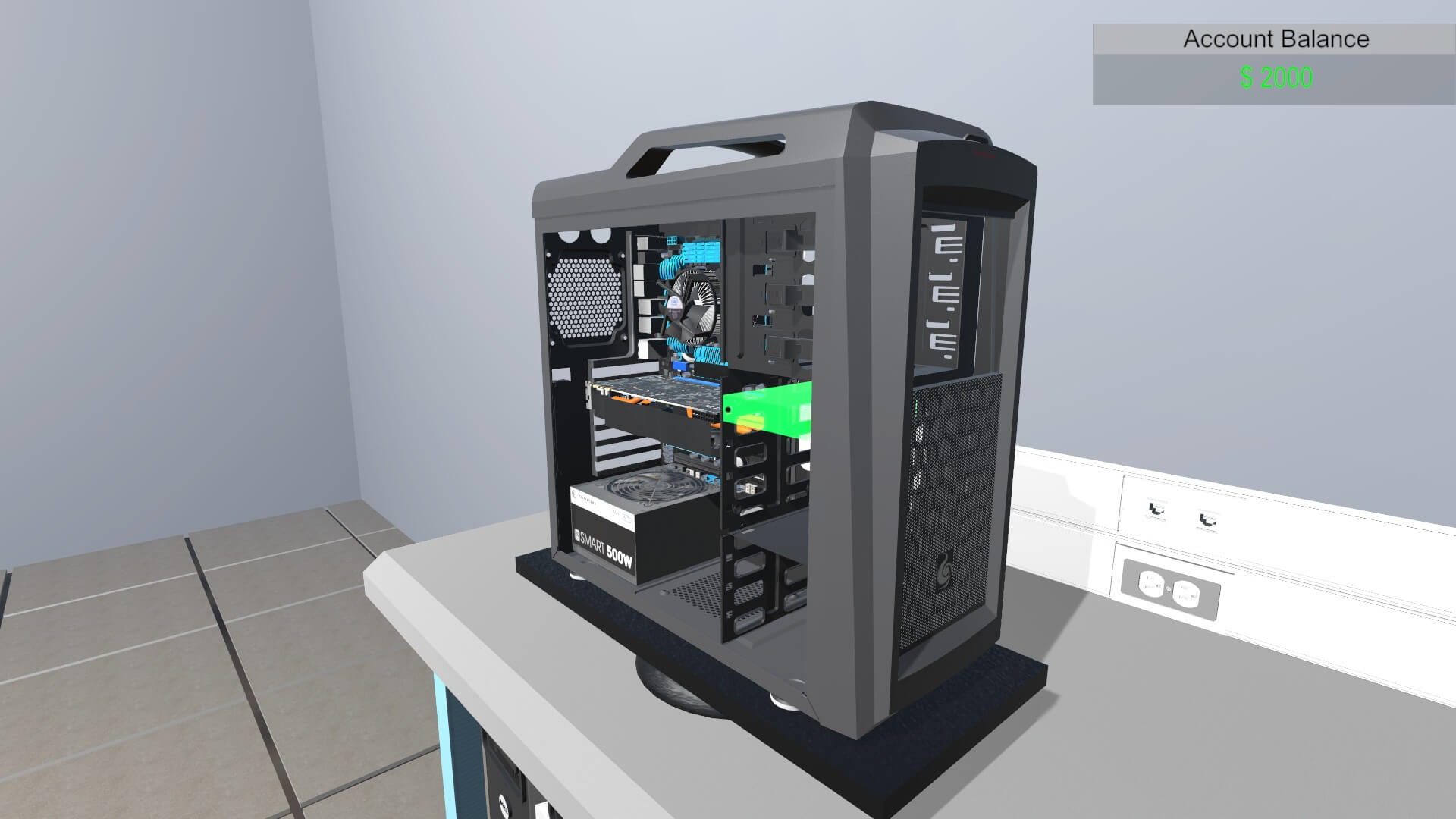 gaming pc building simulator